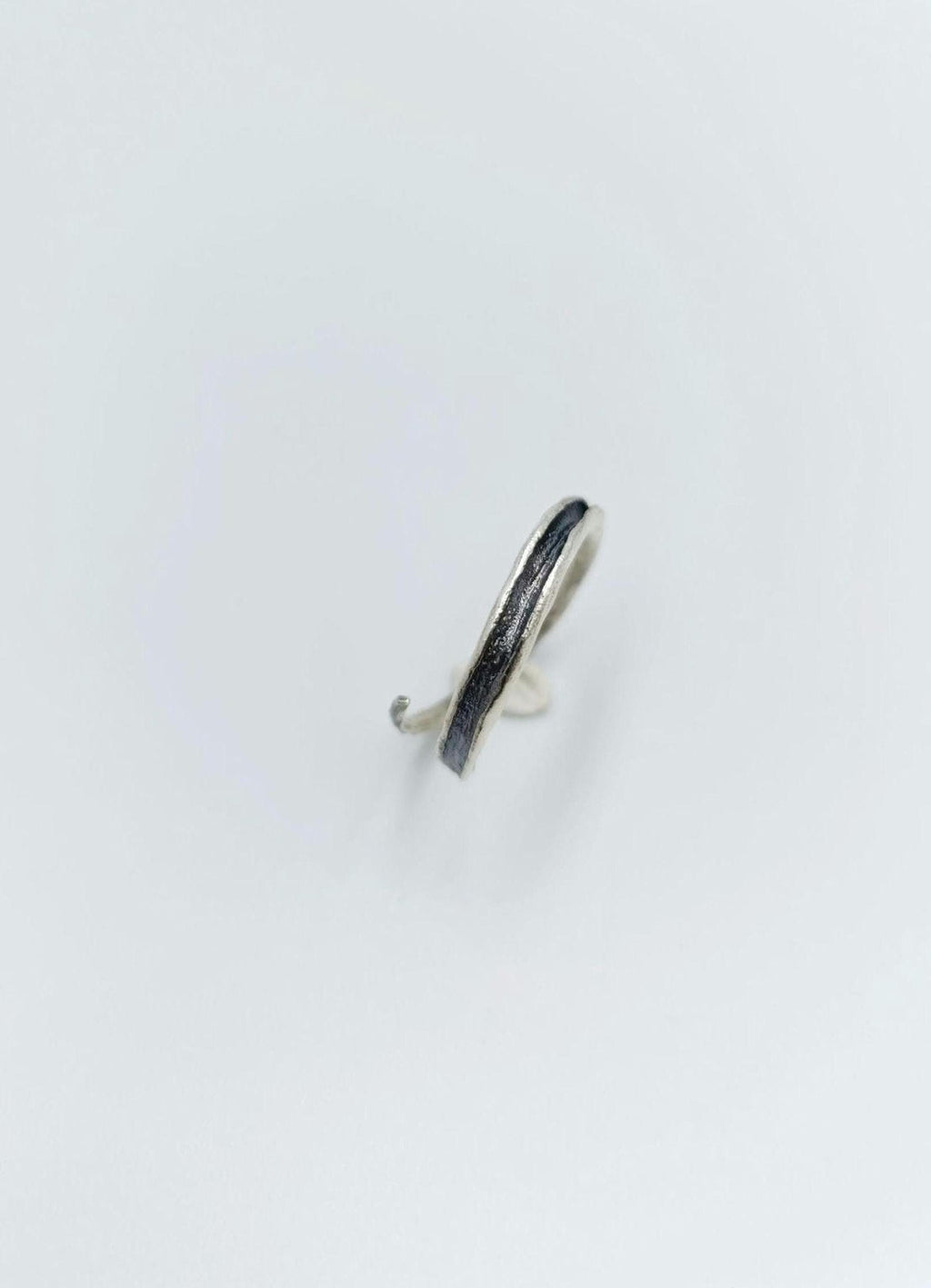 Gold  Olive Twig Ring, Handmade Minimalist Jewelry, Natural Stack Band, Gift for Good Fortune, Eco Sustainable Sterling Silver 925
